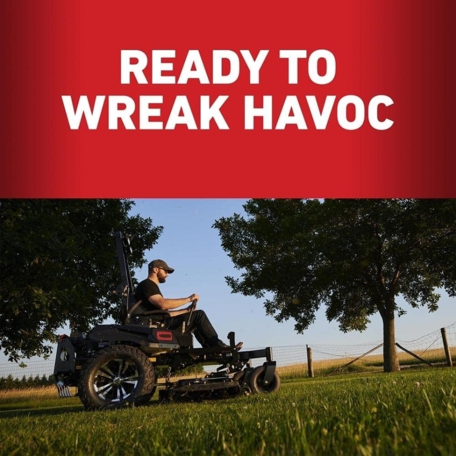 Commercial V-Twin Gas Dual Hydrostatic Zero Turn Riding Mower