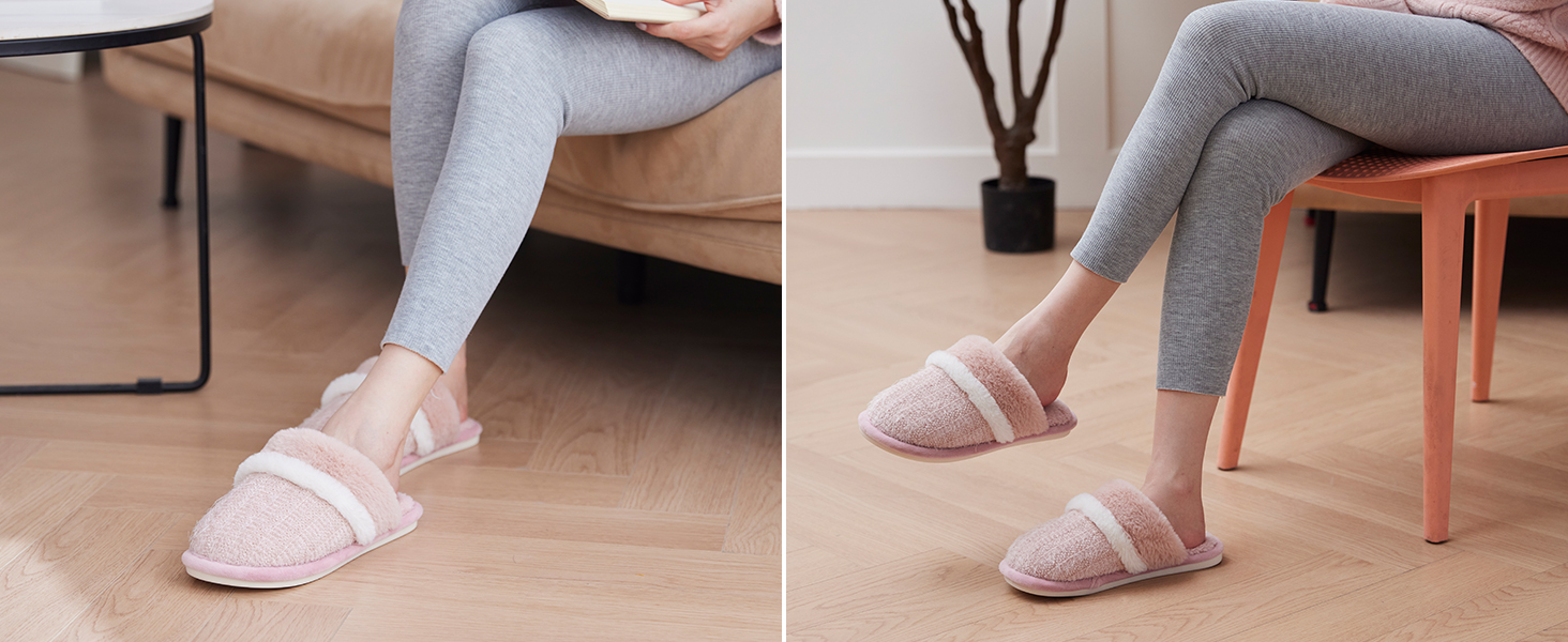 pink Slippers for women