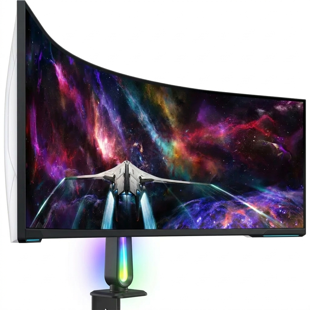 ADMQX Gaming : 4K Screen Monitor + Articulated Arm Complete Setup
