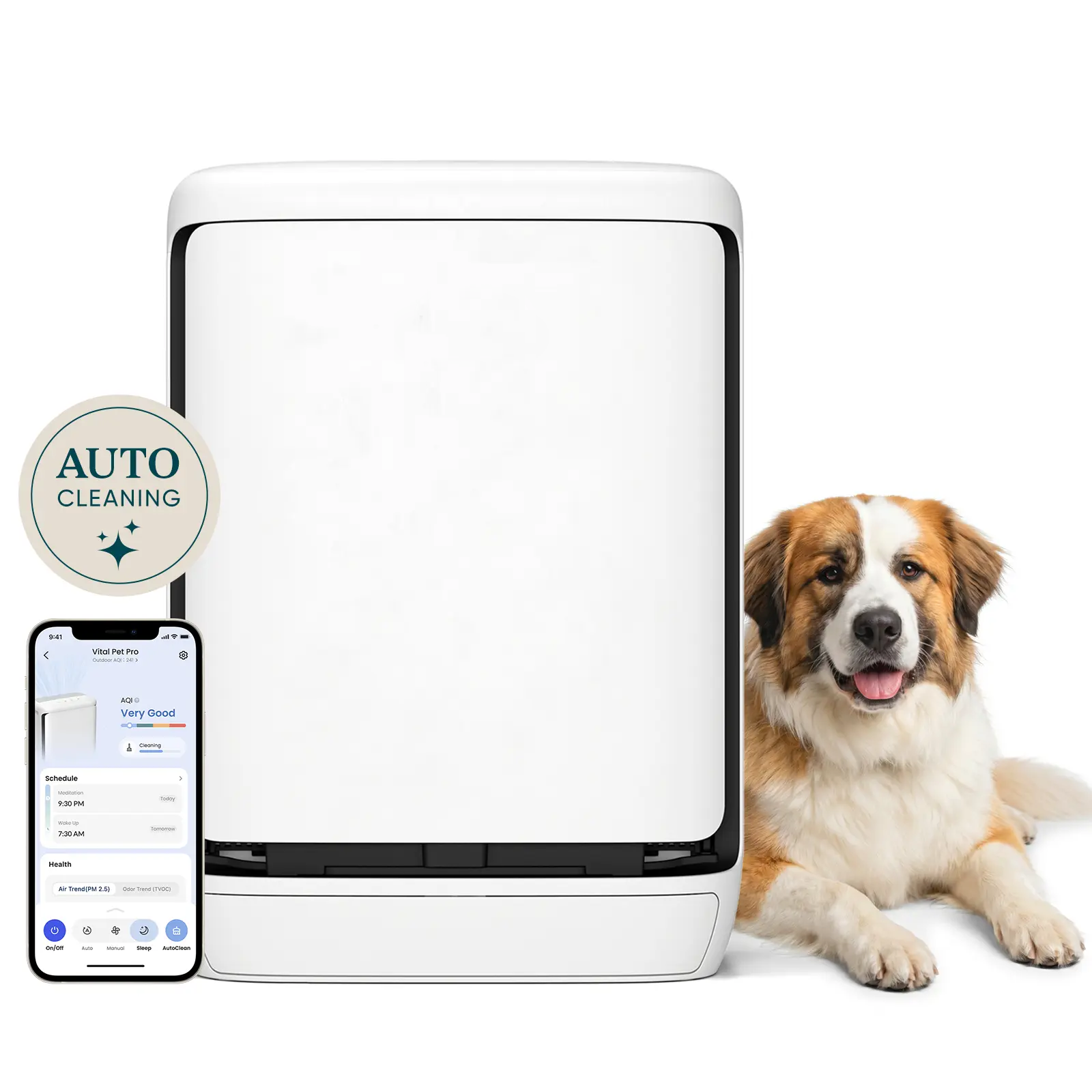 ADMQX Pet White Air Purifier