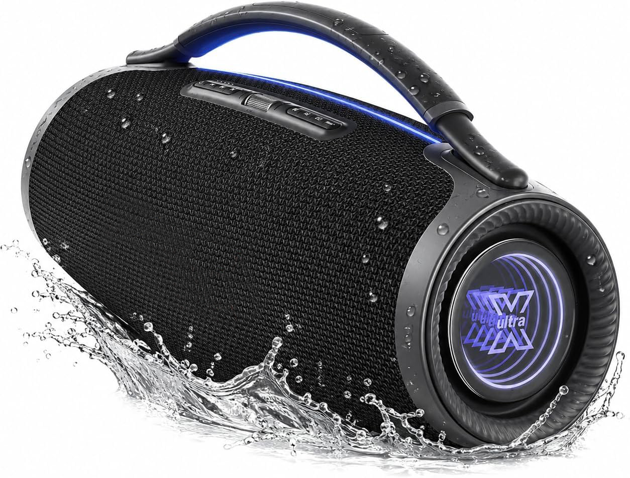 Admqx Portable Bluetooth Party Speaker,Wireless Outdoor Speaker