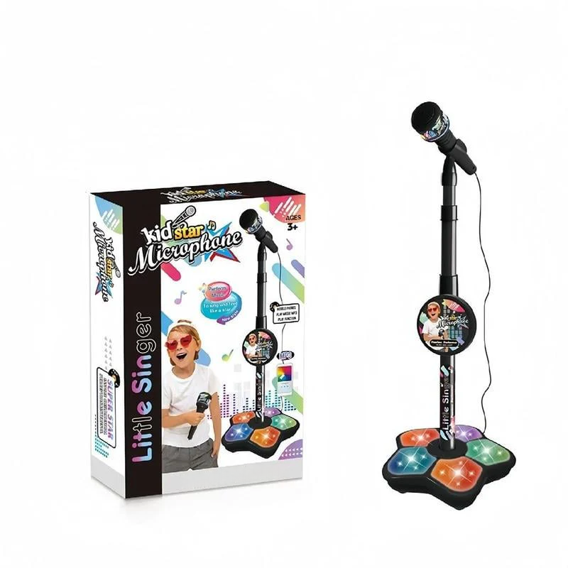 🎤 Microphone, 🎶 Singing Machine, and 🎸 Guitar Set to Ignite Your Child's Musical Dreams! ✨