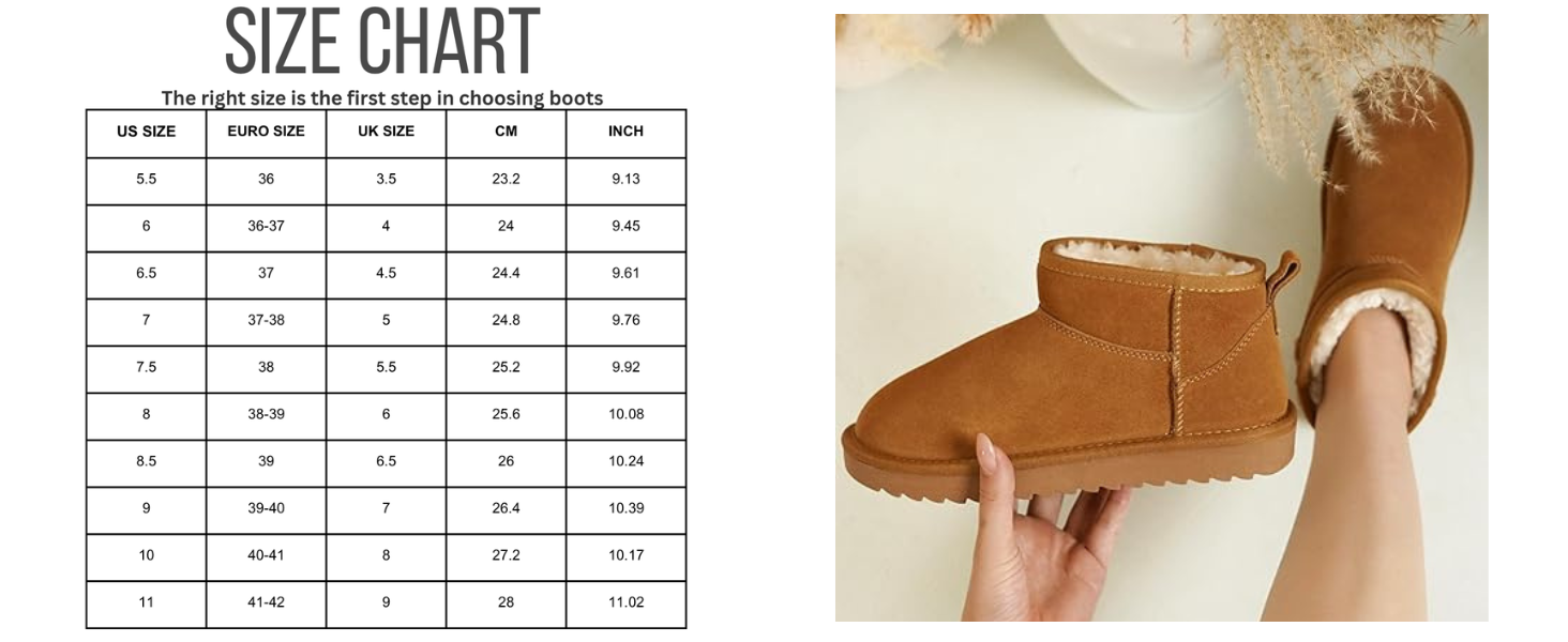 botas de invierno para mujer tan comfy boot items mules fun suede bride birthday gift winter boots