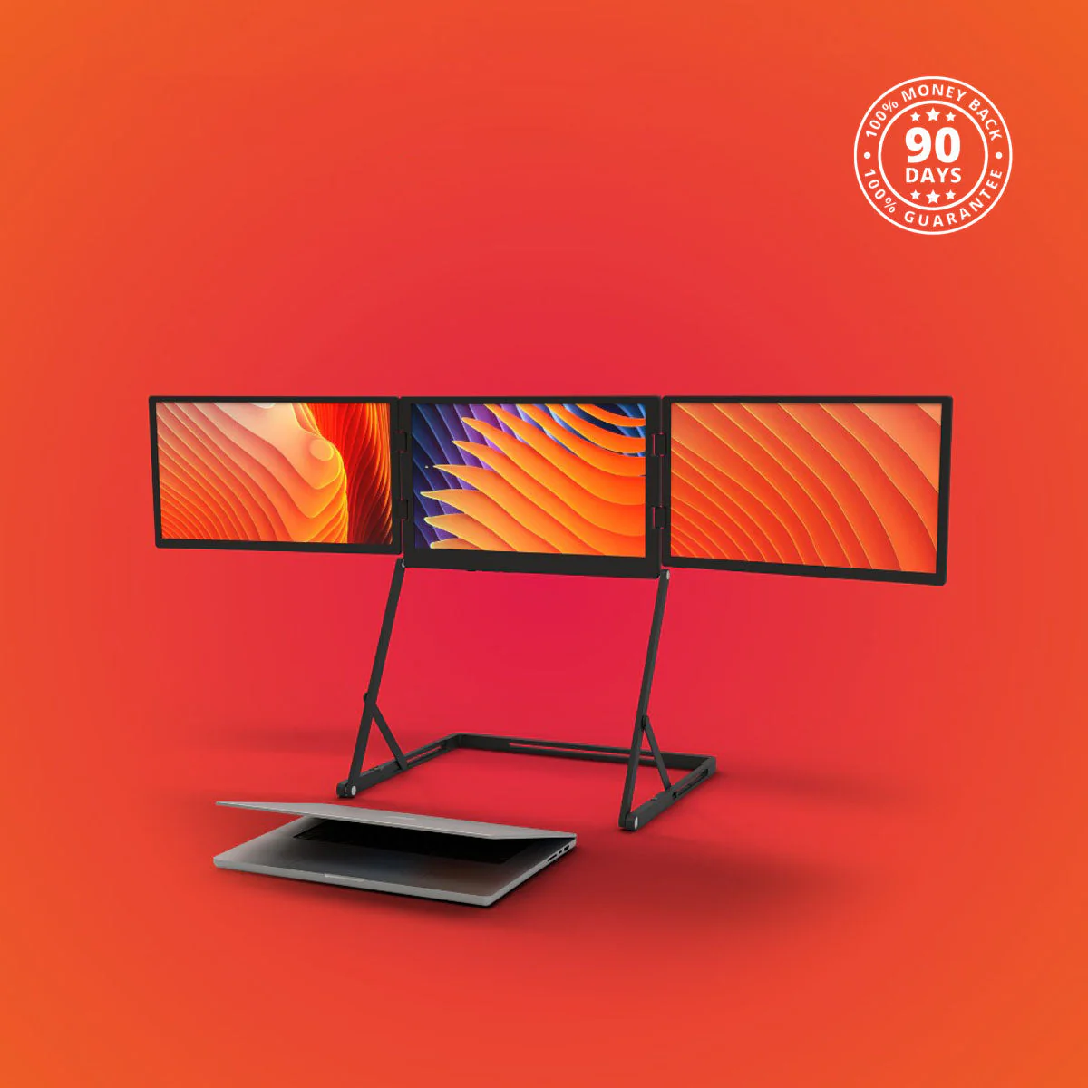 🔥Limited To 50 Units Only €39.99🔥Tri Screen Pro Monitor Extender 15.6"