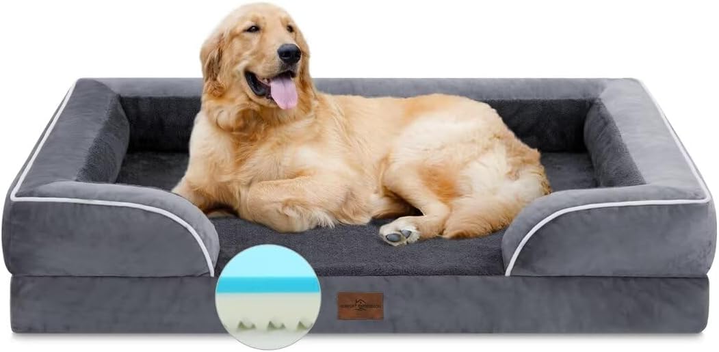 Comfort Expression Orthopedic Dog Bed for Extra Large Dogs 48x30 Inch