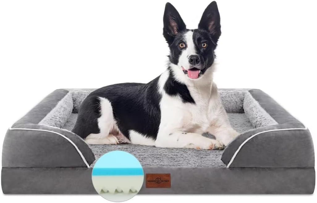 Comfort Expression Orthopedic Dog Bed for Extra Large Dogs 48x30 Inch