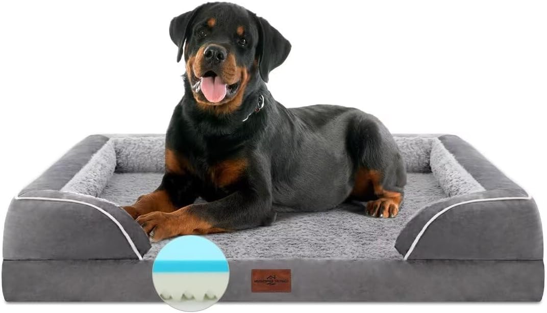 Comfort Expression Orthopedic Dog Bed for Extra Large Dogs 48x30 Inch