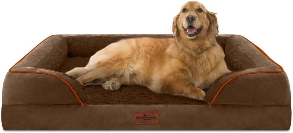 Comfort Expression Orthopedic Dog Bed for Extra Large Dogs 48x30 Inch