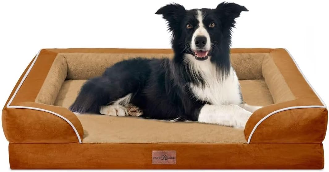 Comfort Expression Orthopedic Dog Bed for Extra Large Dogs 48x30 Inch