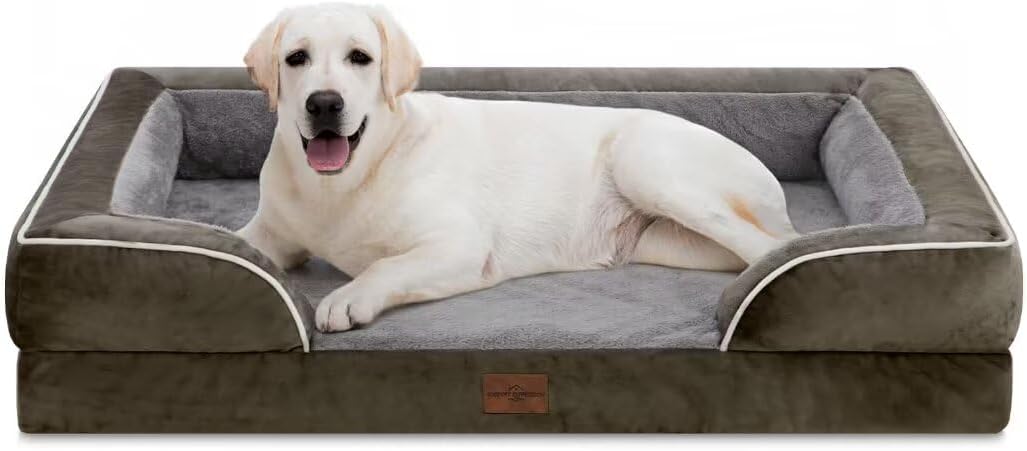 Comfort Expression Orthopedic Dog Bed for Extra Large Dogs 48x30 Inch