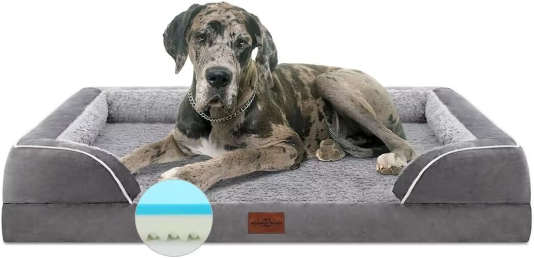Comfort Expression Orthopedic Dog Bed for Extra Large Dogs 48x30 Inch