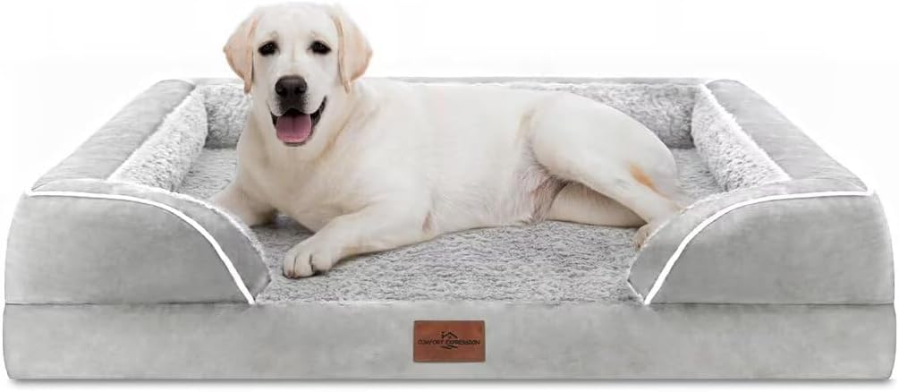 Comfort Expression Orthopedic Dog Bed for Extra Large Dogs 48x30 Inch