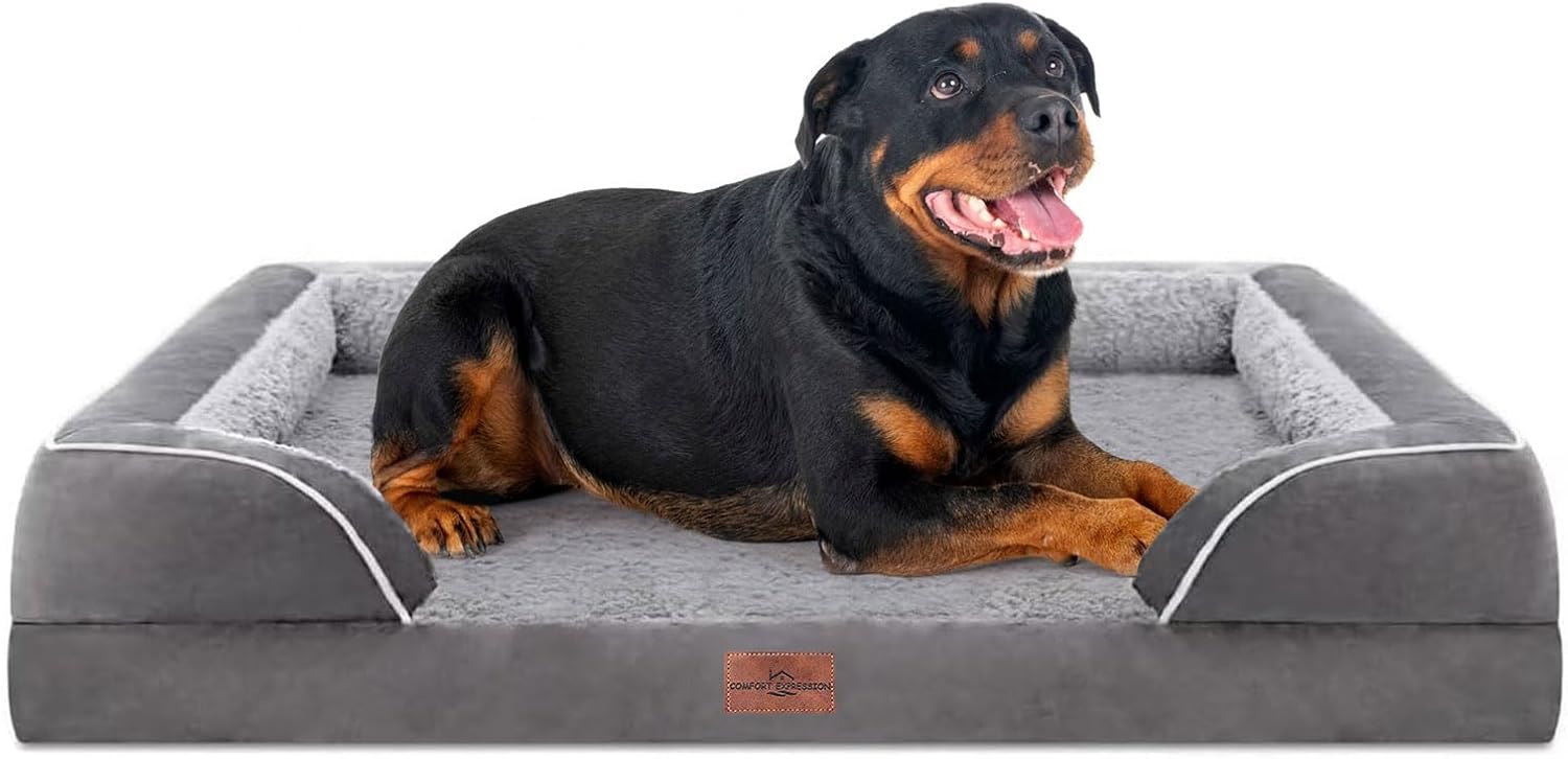 Comfort Expression Orthopedic Dog Bed for Extra Large Dogs 48x30 Inch