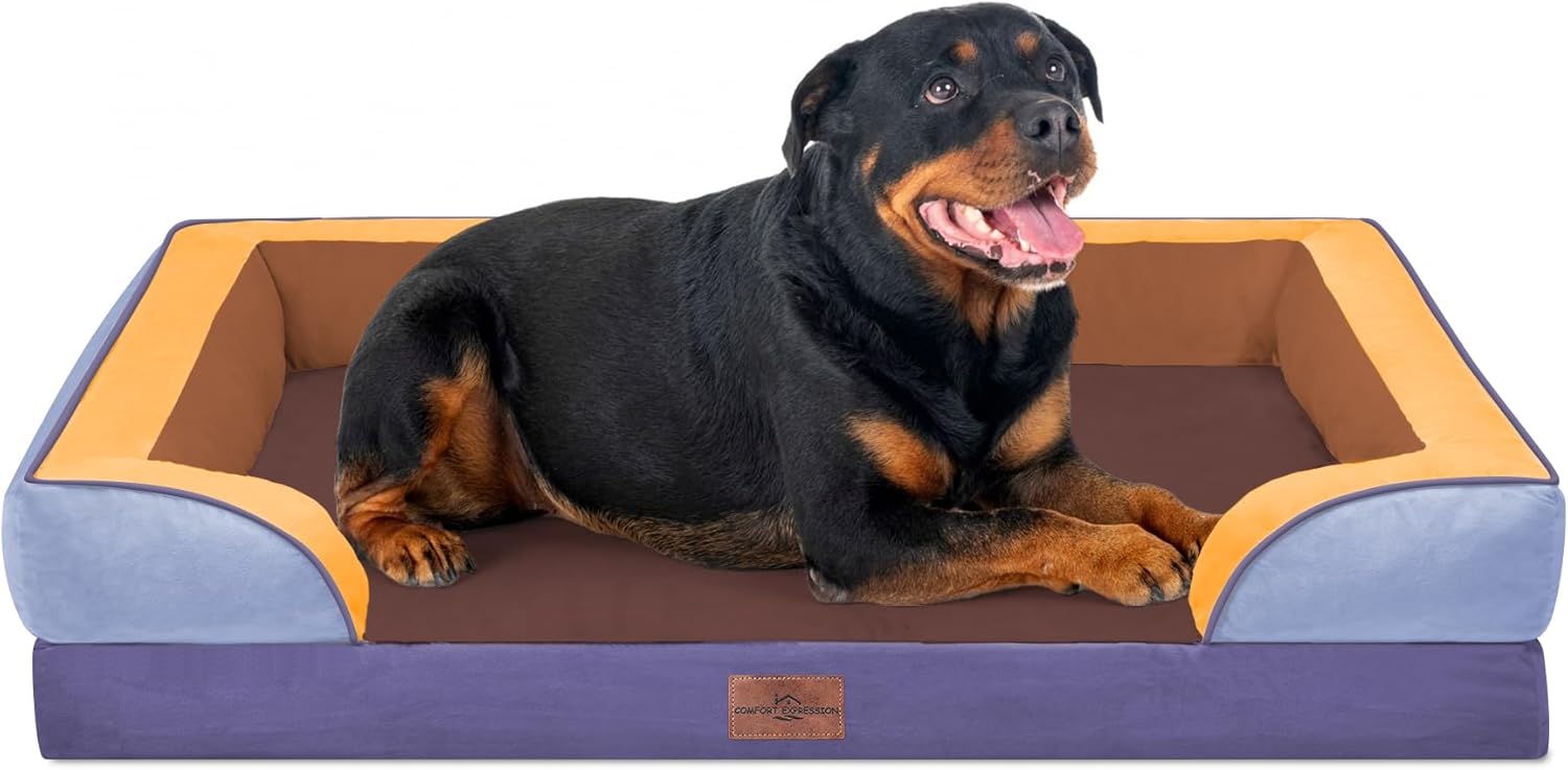 Comfort Expression Orthopedic Dog Bed for Extra Large Dogs 48x30 Inch