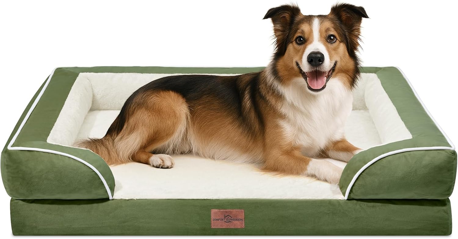 Comfort Expression Orthopedic Dog Bed for Extra Large Dogs 48x30 Inch