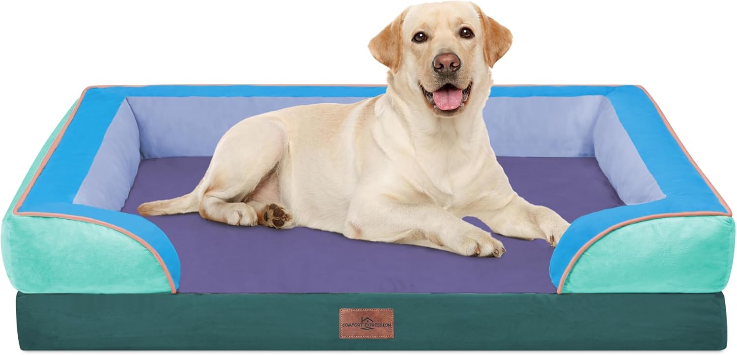 Comfort Expression Orthopedic Dog Bed for Extra Large Dogs 48x30 Inch