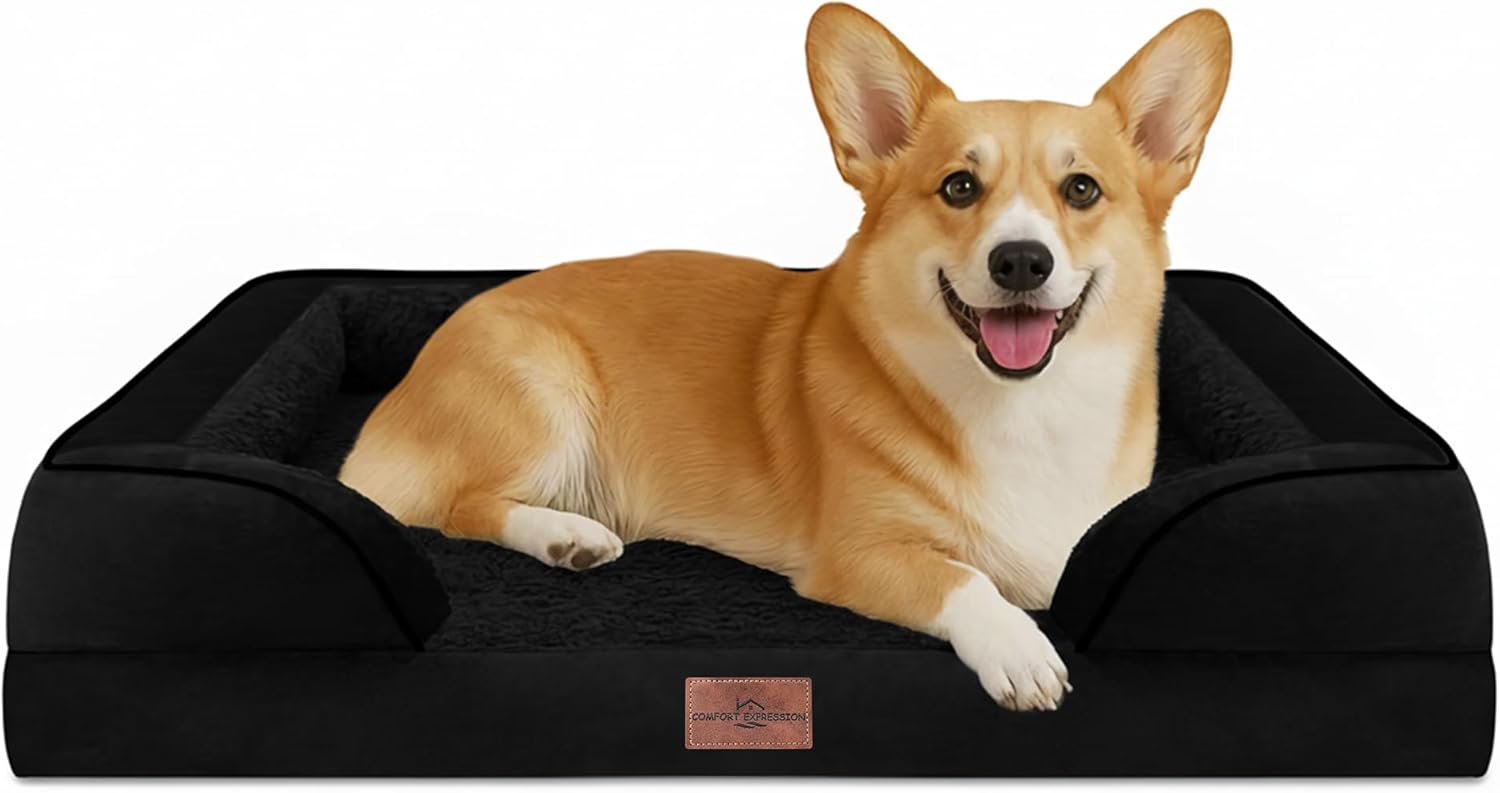 Comfort Expression Orthopedic Dog Bed for Extra Large Dogs 48x30 Inch