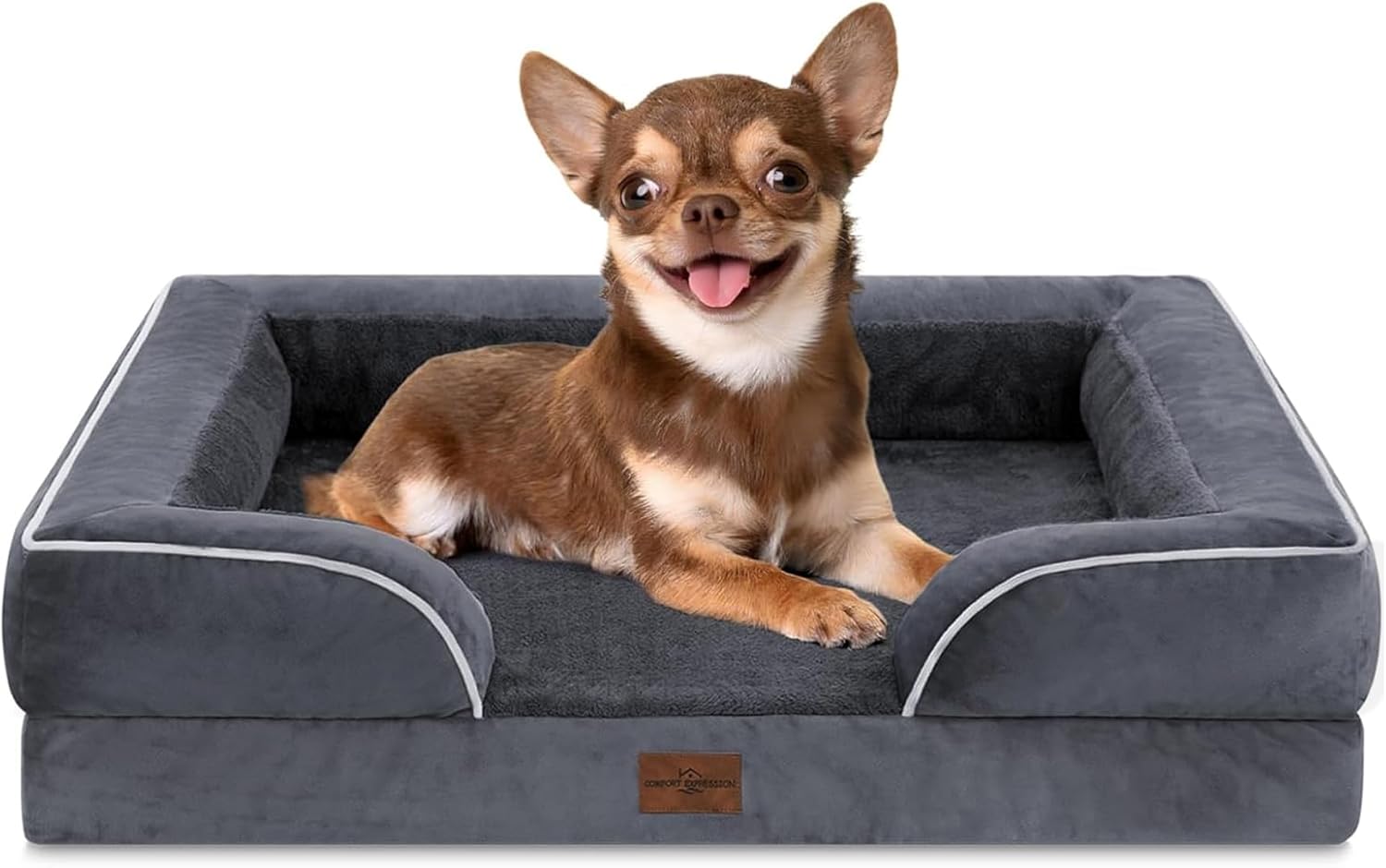 Comfort Expression Orthopedic Dog Bed for Extra Large Dogs 48x30 Inch
