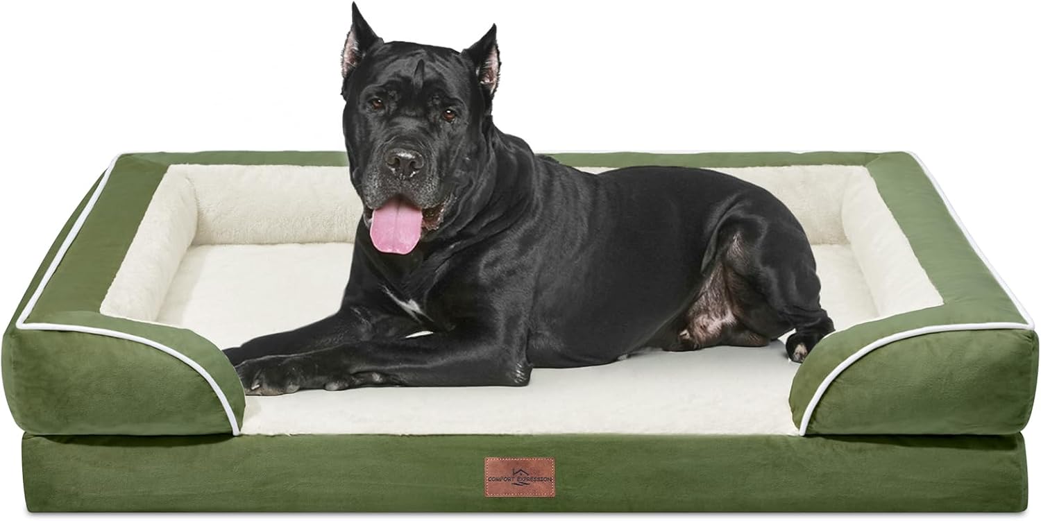 Comfort Expression Orthopedic Dog Bed for Extra Large Dogs 48x30 Inch
