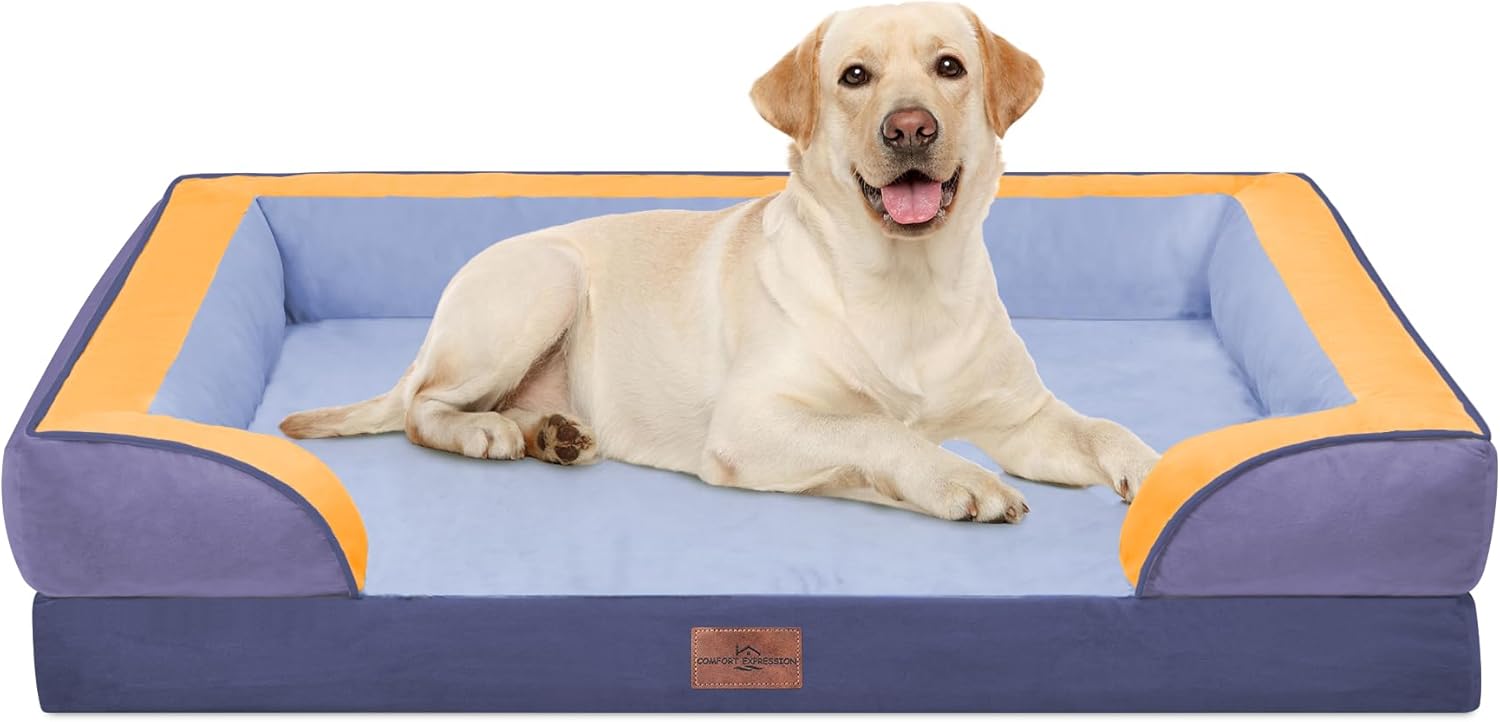 Comfort Expression Orthopedic Dog Bed for Extra Large Dogs 48x30 Inch