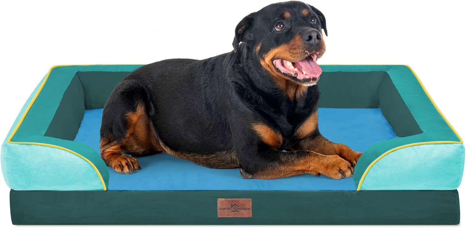 Comfort Expression Orthopedic Dog Bed for Extra Large Dogs 48x30 Inch