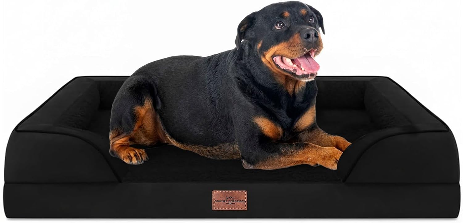 Comfort Expression Orthopedic Dog Bed for Extra Large Dogs 48x30 Inch