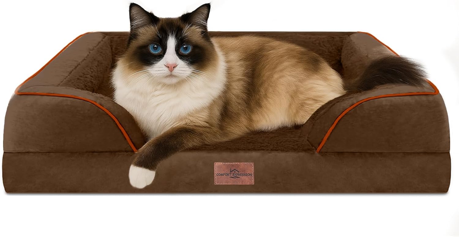 Comfort Expression Orthopedic Dog Bed for Extra Large Dogs 48x30 Inch