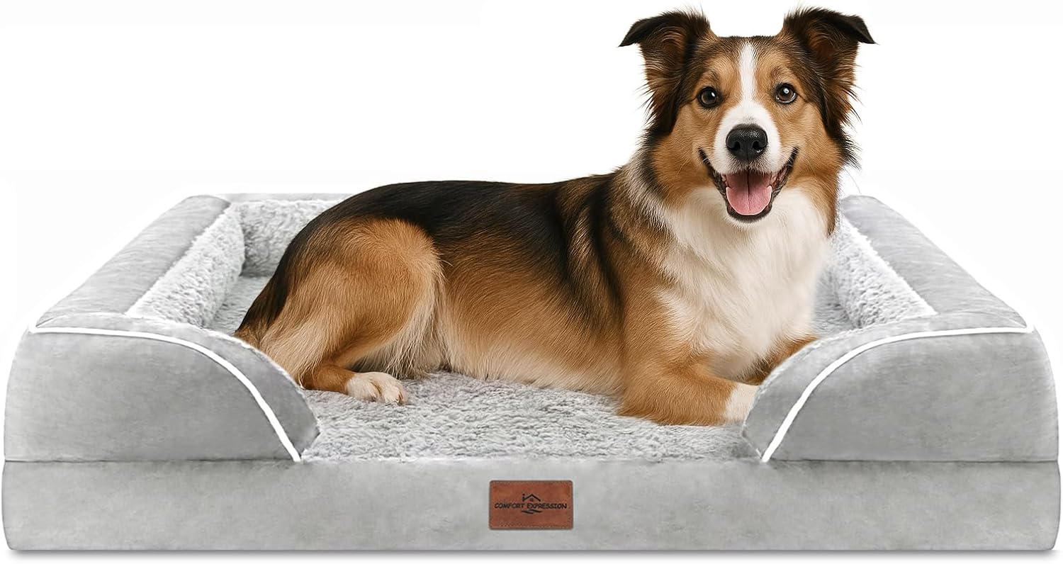 Comfort Expression Orthopedic Dog Bed for Extra Large Dogs 48x30 Inch