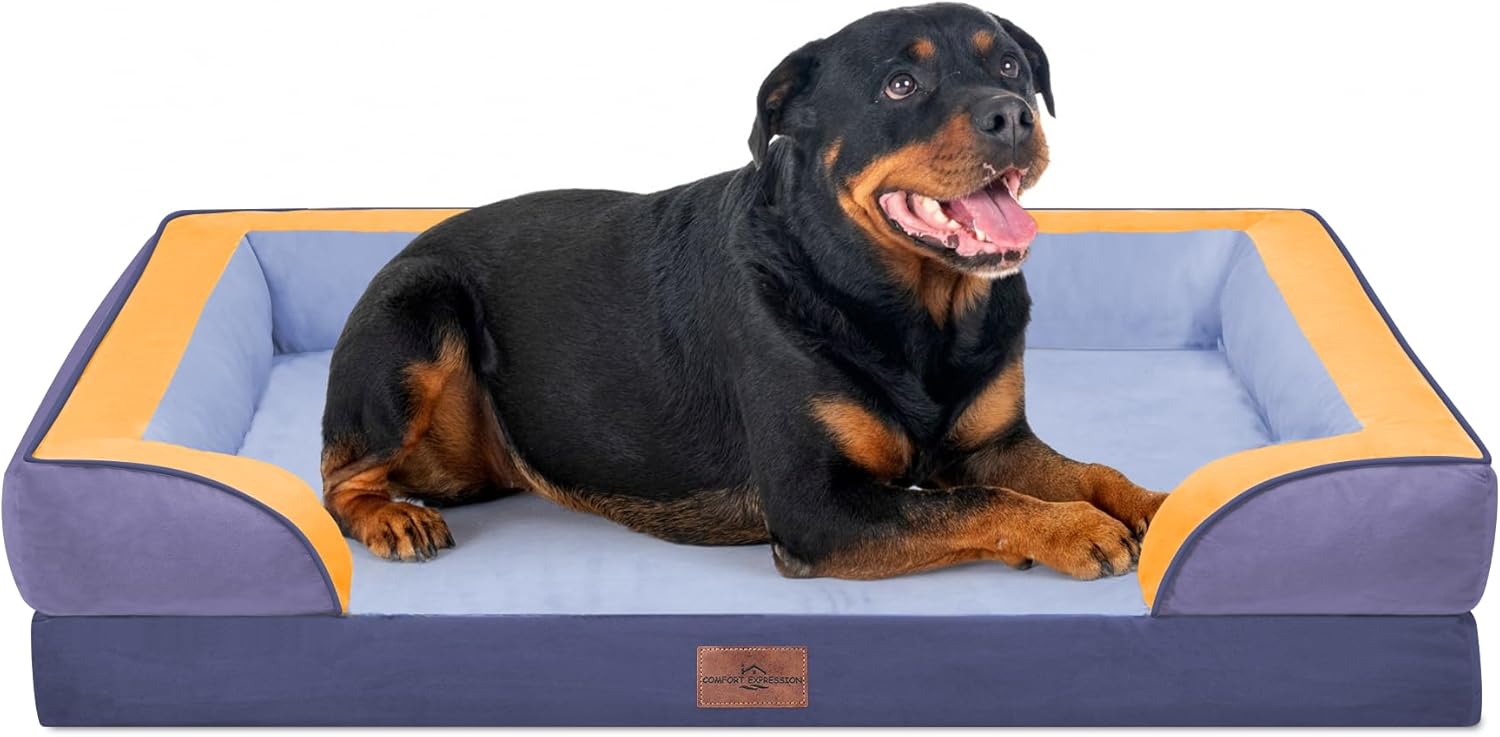 Comfort Expression Orthopedic Dog Bed for Extra Large Dogs 48x30 Inch
