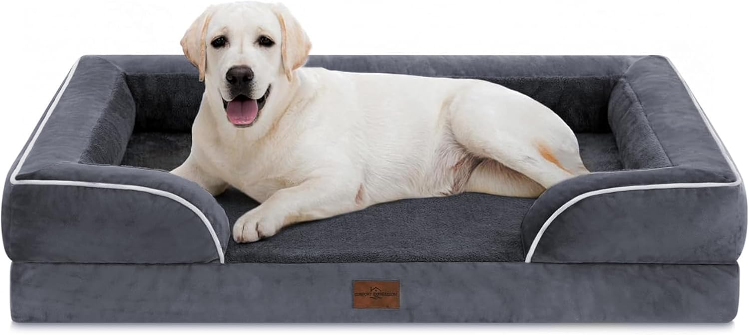Comfort Expression Orthopedic Dog Bed for Extra Large Dogs 48x30 Inch