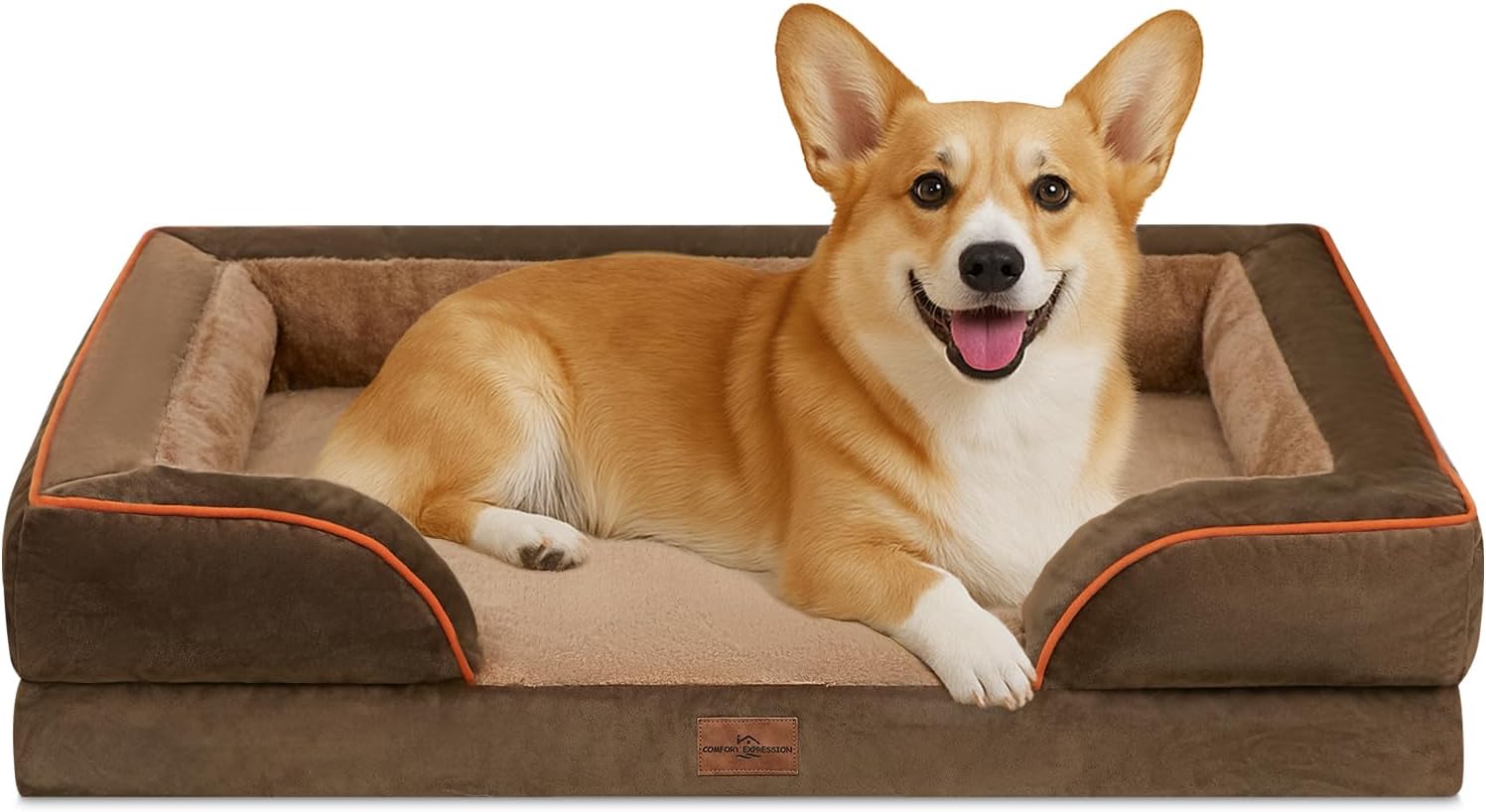 Comfort Expression Orthopedic Dog Bed for Extra Large Dogs 48x30 Inch