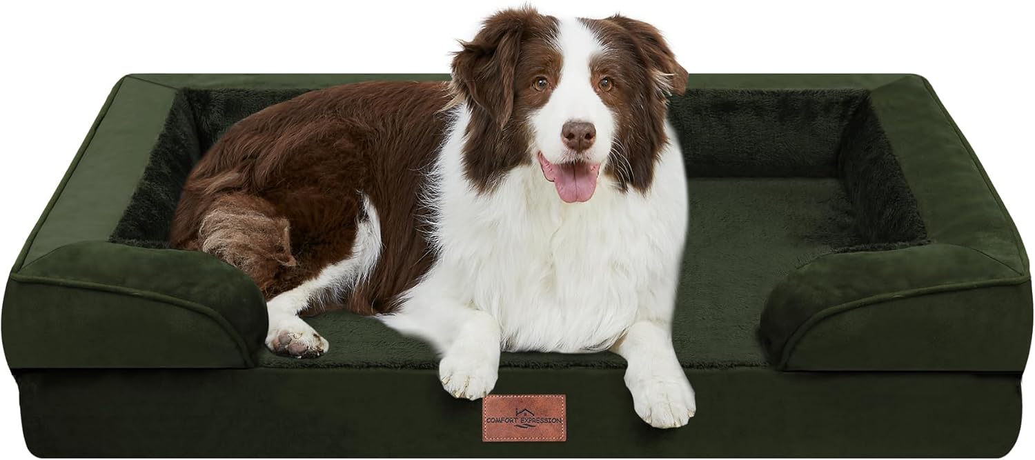 Comfort Expression Orthopedic Dog Bed for Extra Large Dogs 48x30 Inch