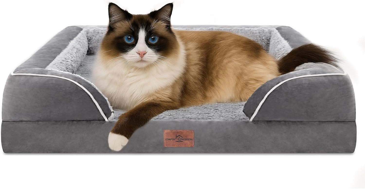 Comfort Expression Orthopedic Dog Bed for Extra Large Dogs 48x30 Inch