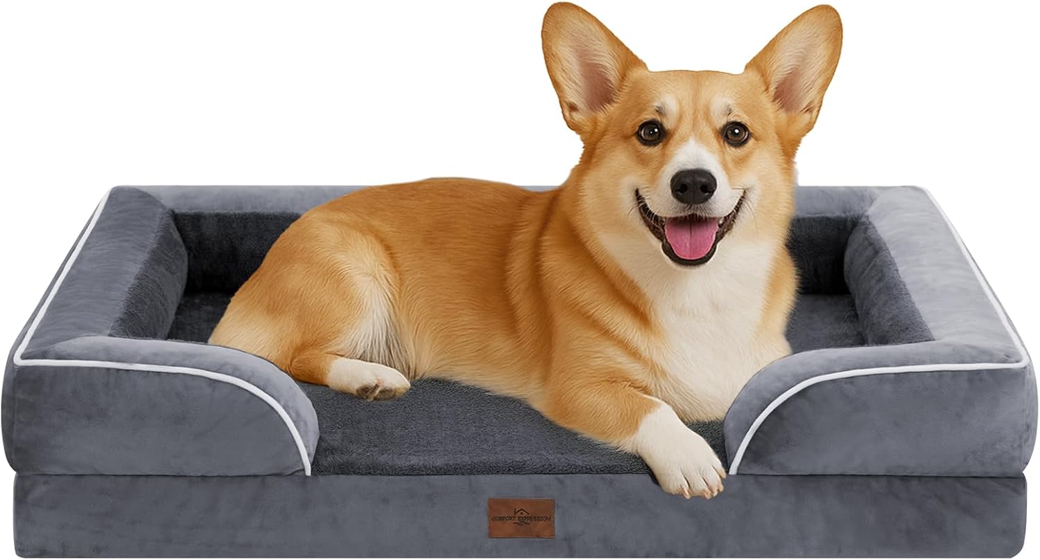 Comfort Expression Orthopedic Dog Bed for Extra Large Dogs 48x30 Inch