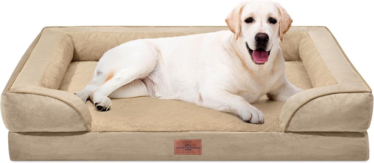 Comfort Expression Orthopedic Dog Bed for Extra Large Dogs 48x30 Inch