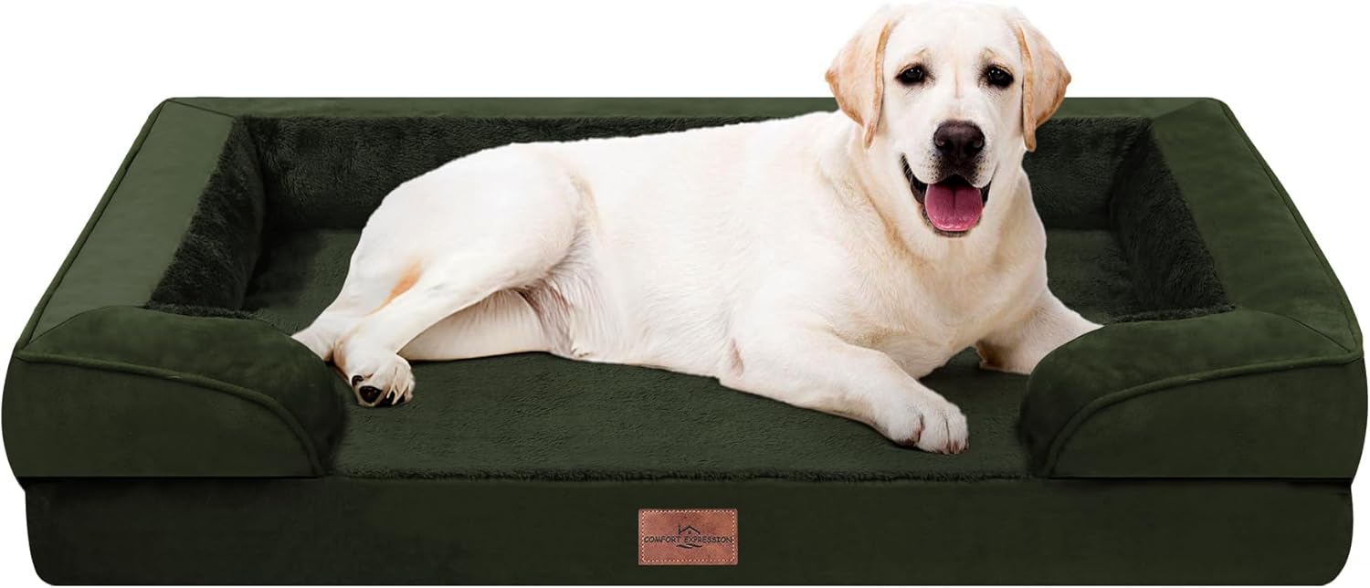 Comfort Expression Orthopedic Dog Bed for Extra Large Dogs 48x30 Inch