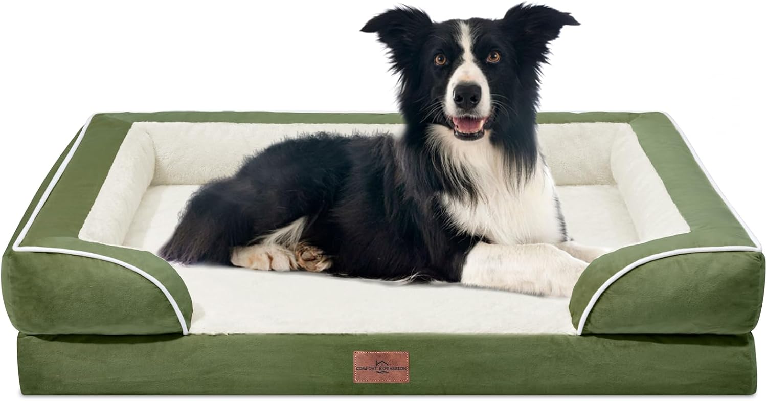 Comfort Expression Orthopedic Dog Bed for Extra Large Dogs 48x30 Inch