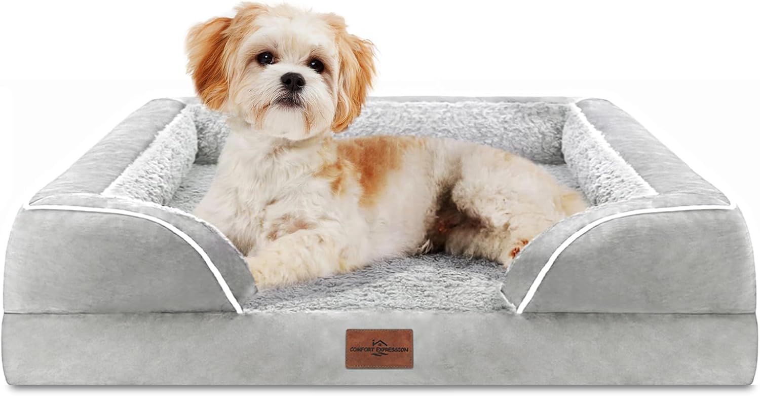 Comfort Expression Orthopedic Dog Bed for Extra Large Dogs 48x30 Inch