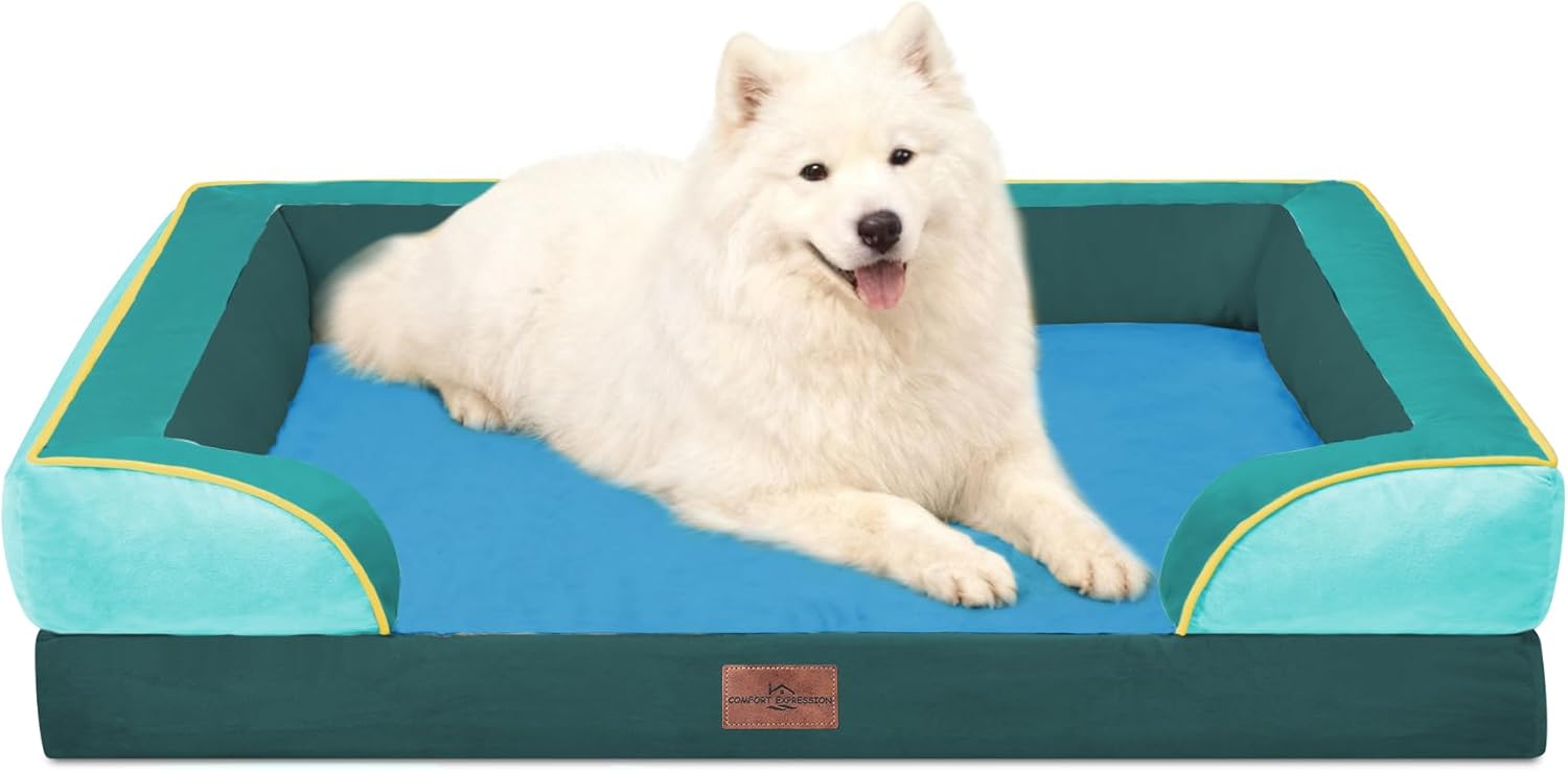 Comfort Expression Orthopedic Dog Bed for Extra Large Dogs 48x30 Inch