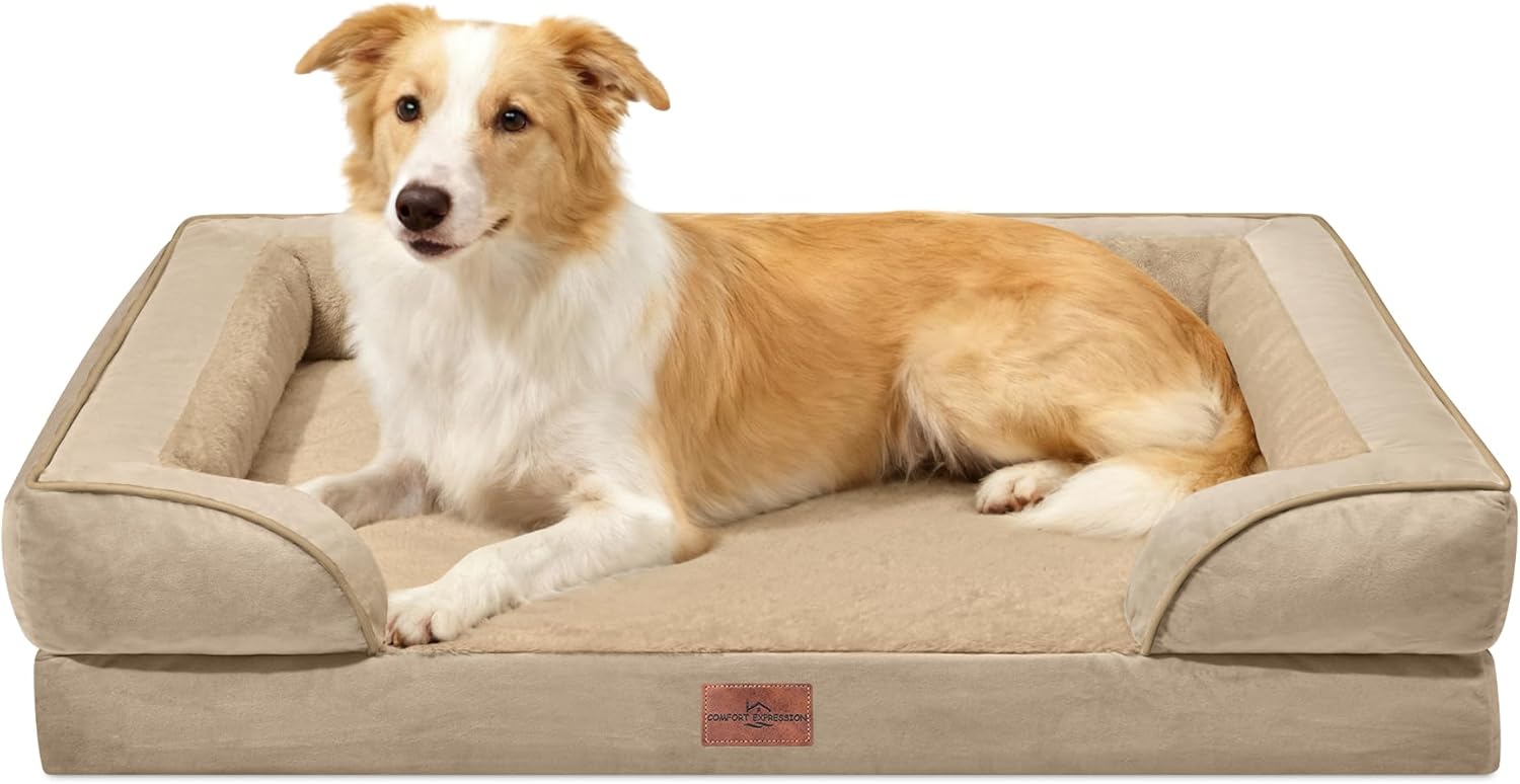 Comfort Expression Orthopedic Dog Bed for Extra Large Dogs 48x30 Inch