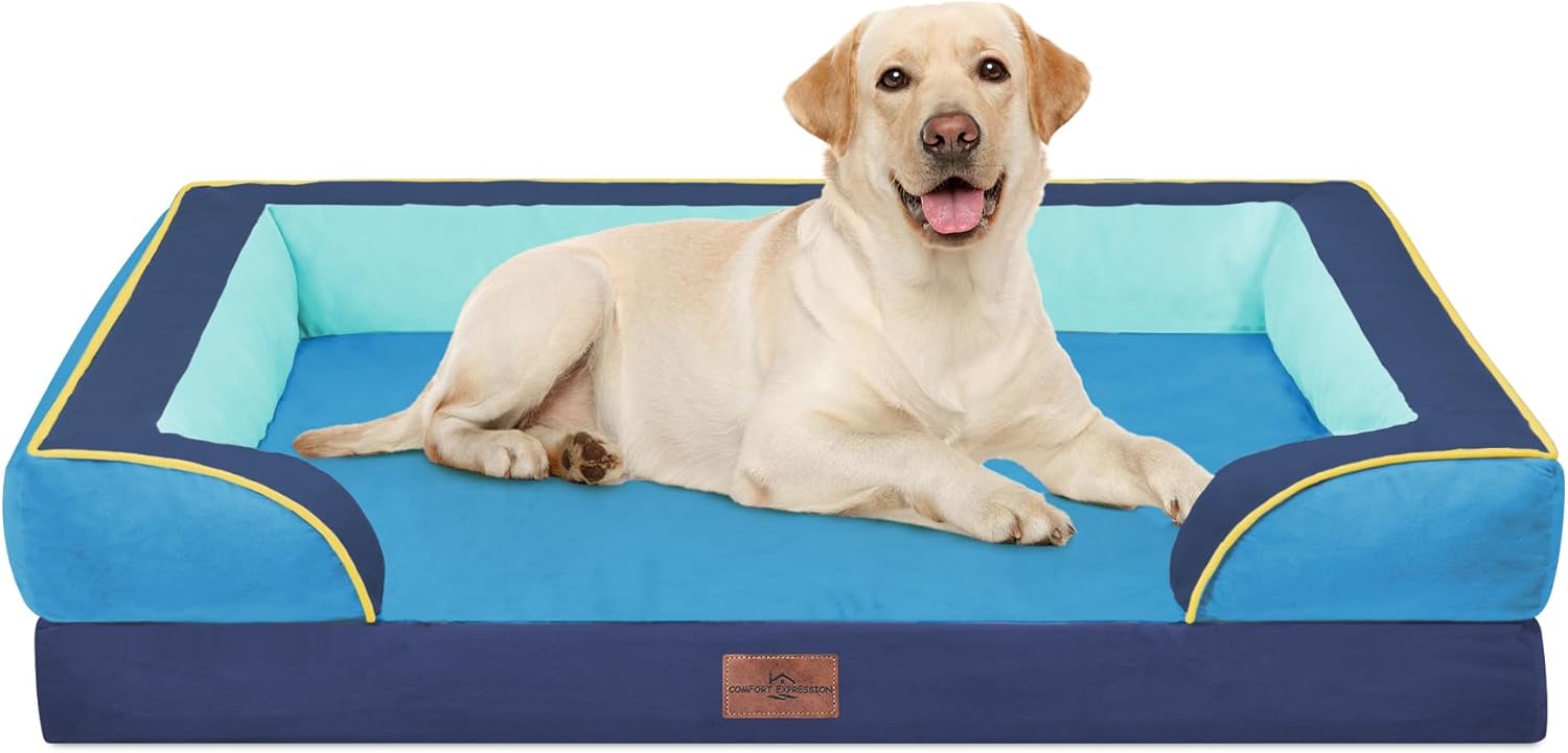 Comfort Expression Orthopedic Dog Bed for Extra Large Dogs 48x30 Inch