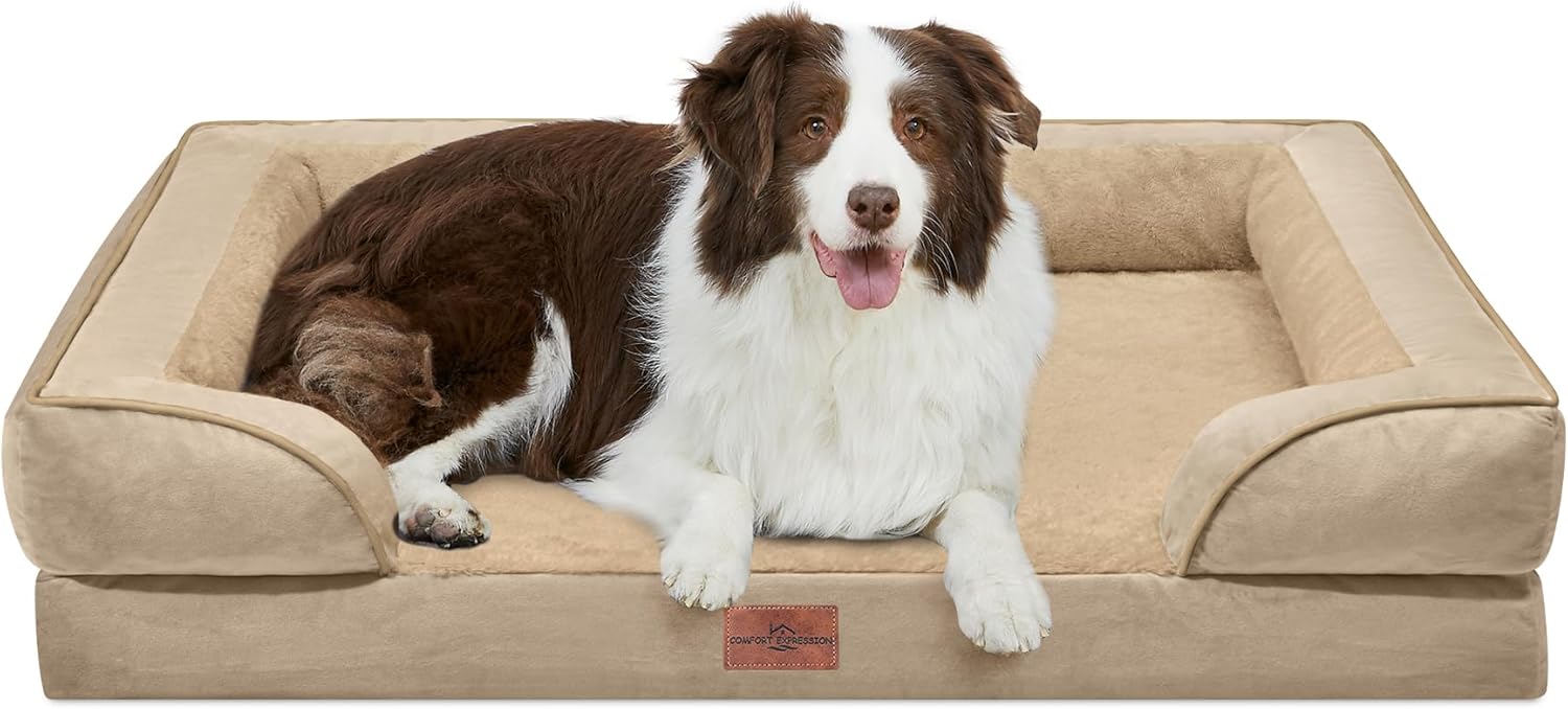 Comfort Expression Orthopedic Dog Bed for Extra Large Dogs 48x30 Inch