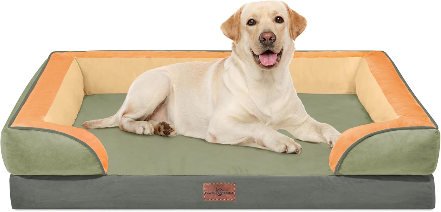 Comfort Expression Orthopedic Dog Bed for Extra Large Dogs 48x30 Inch