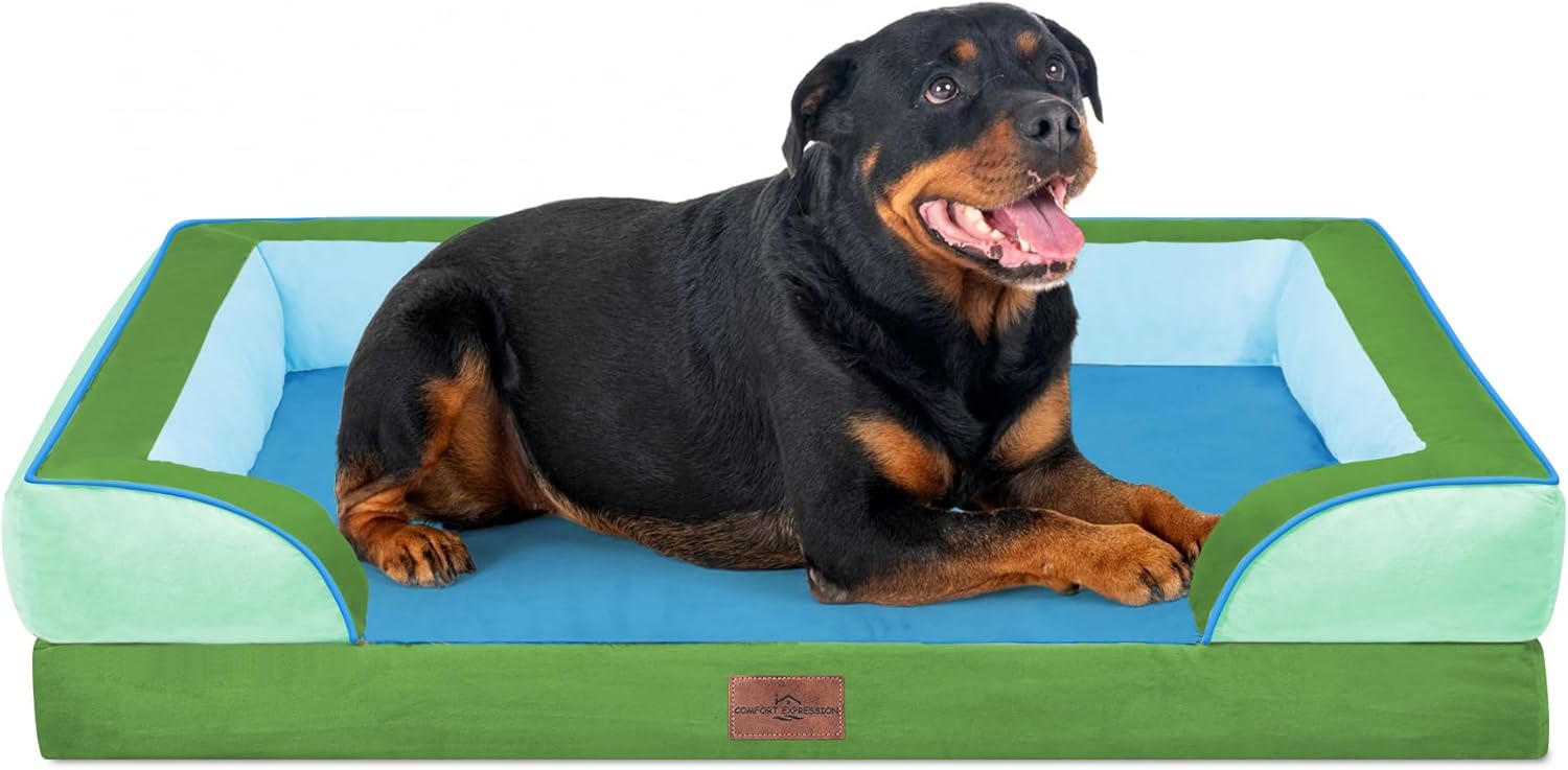 Comfort Expression Orthopedic Dog Bed for Extra Large Dogs 48x30 Inch