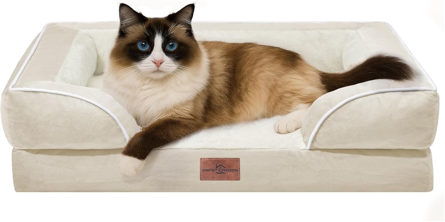 Comfort Expression Orthopedic Dog Bed for Extra Large Dogs 48x30 Inch
