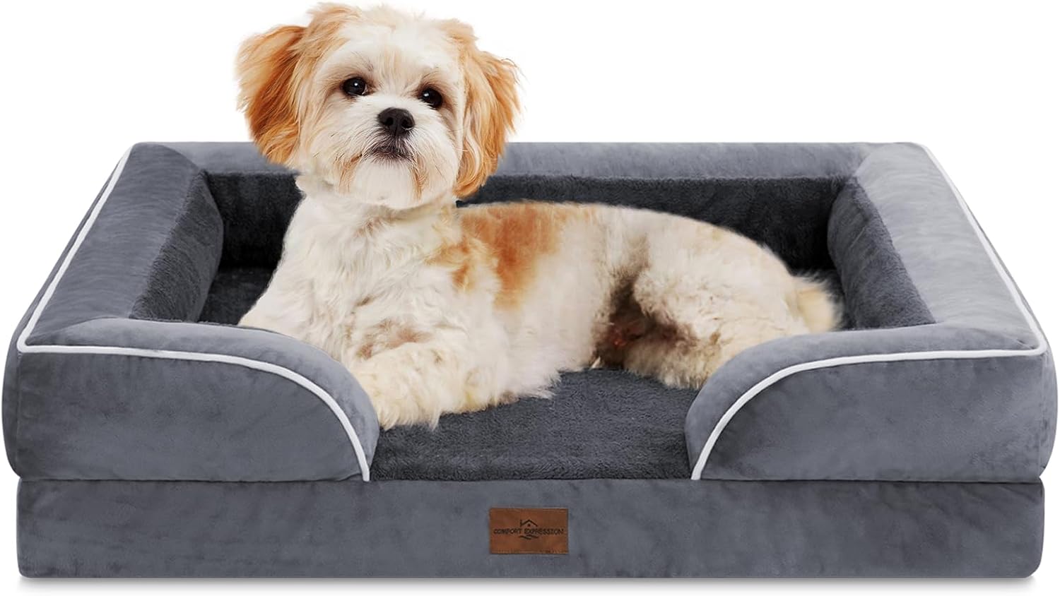Comfort Expression Orthopedic Dog Bed for Extra Large Dogs 48x30 Inch