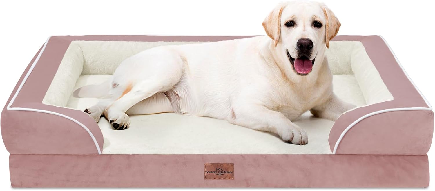 Comfort Expression Orthopedic Dog Bed for Extra Large Dogs 48x30 Inch