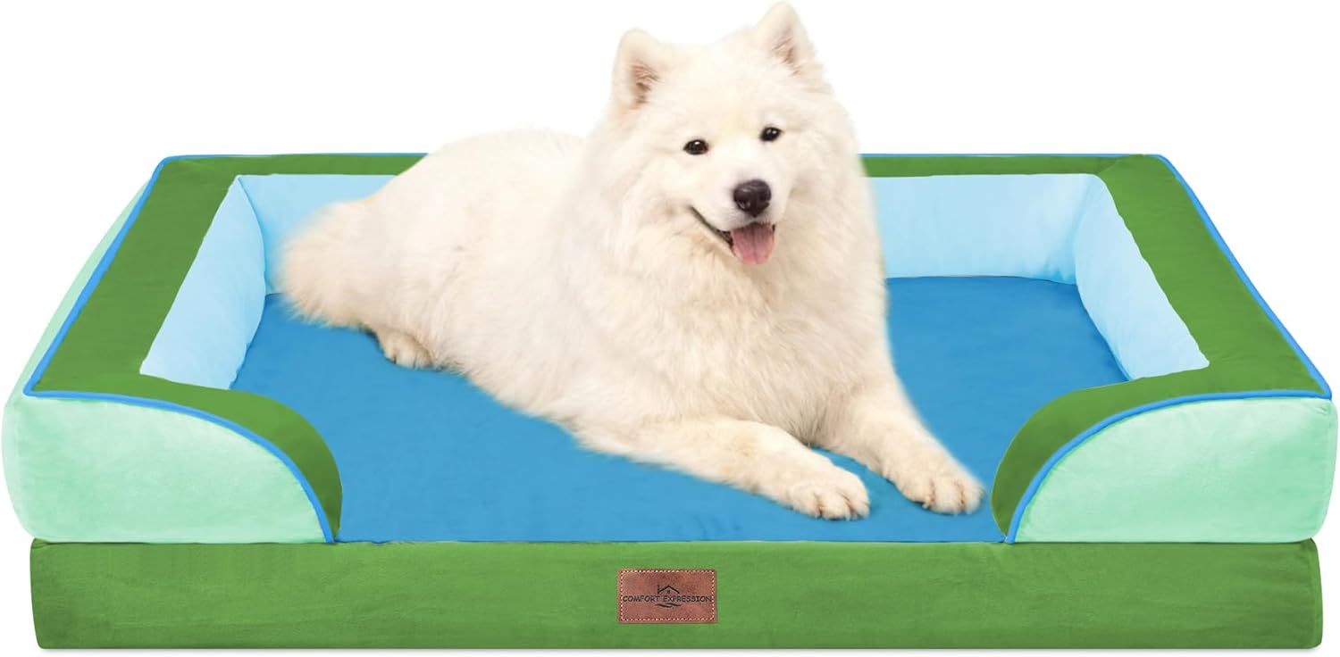 Comfort Expression Orthopedic Dog Bed for Extra Large Dogs 48x30 Inch