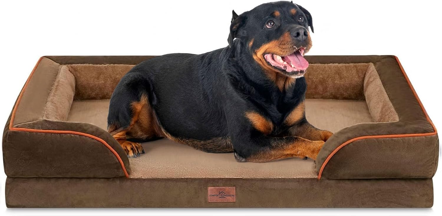 Comfort Expression Orthopedic Dog Bed for Extra Large Dogs 48x30 Inch