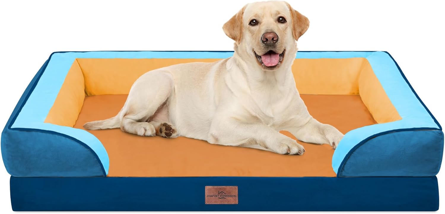 Comfort Expression Orthopedic Dog Bed for Extra Large Dogs 48x30 Inch